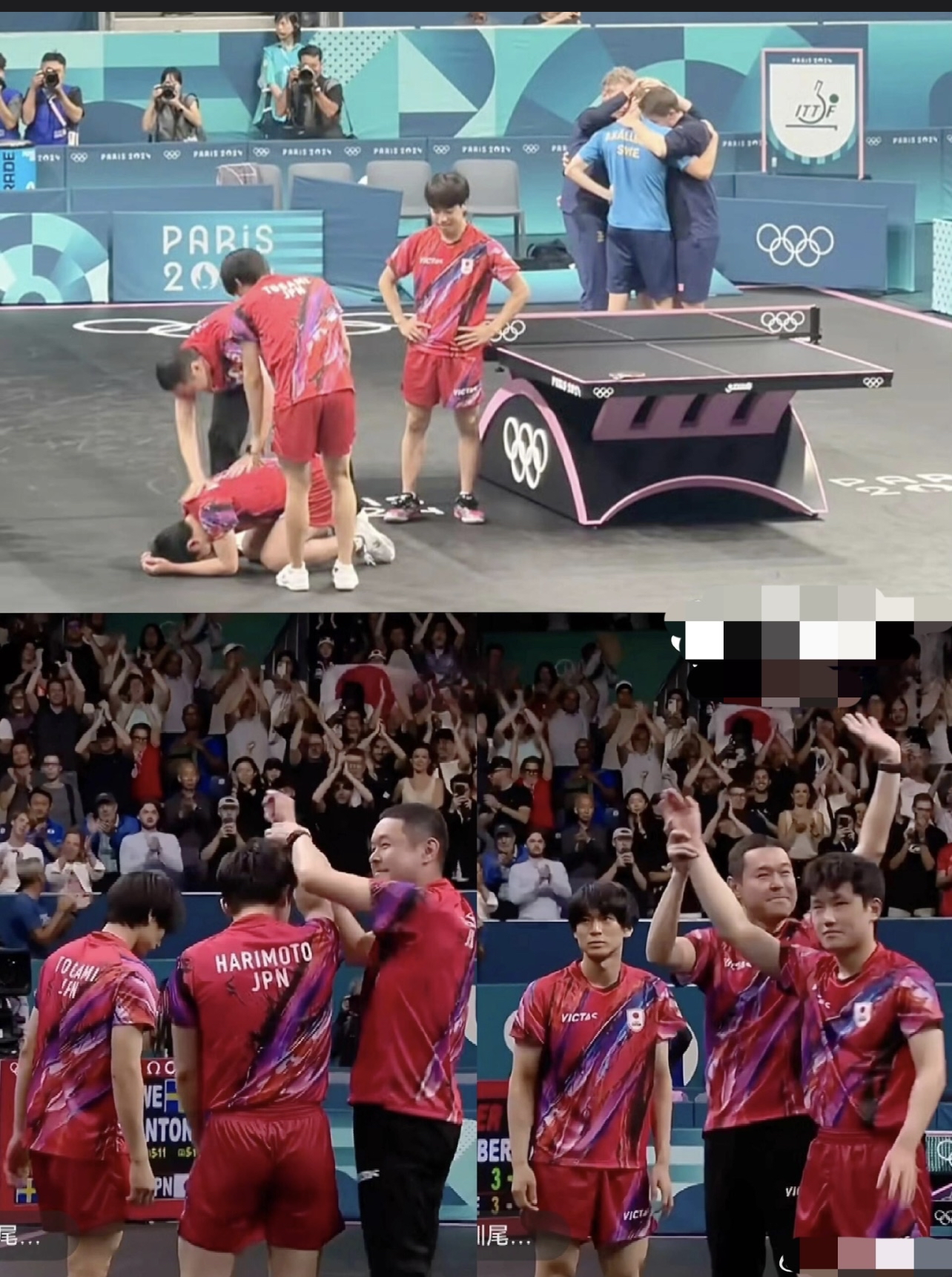 韩国队碾压瑞典队，张本智和惊艳四座